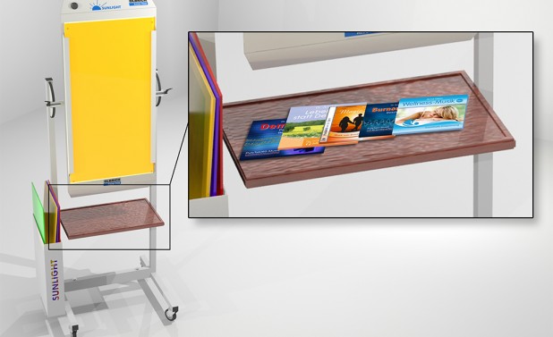 Ansicht von Multimediaablage